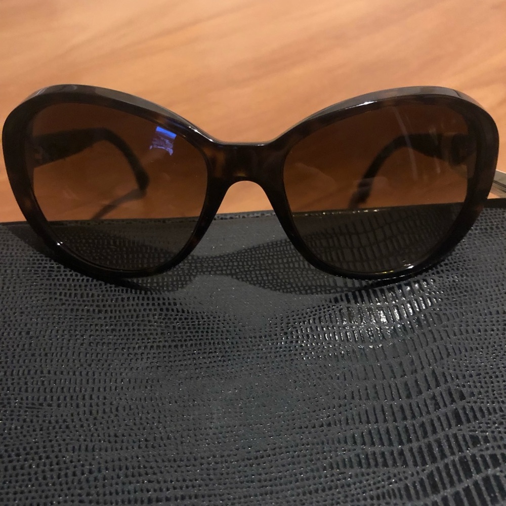 Classic Oversized Chanel Women’s Sunglasses - Brown Lenses